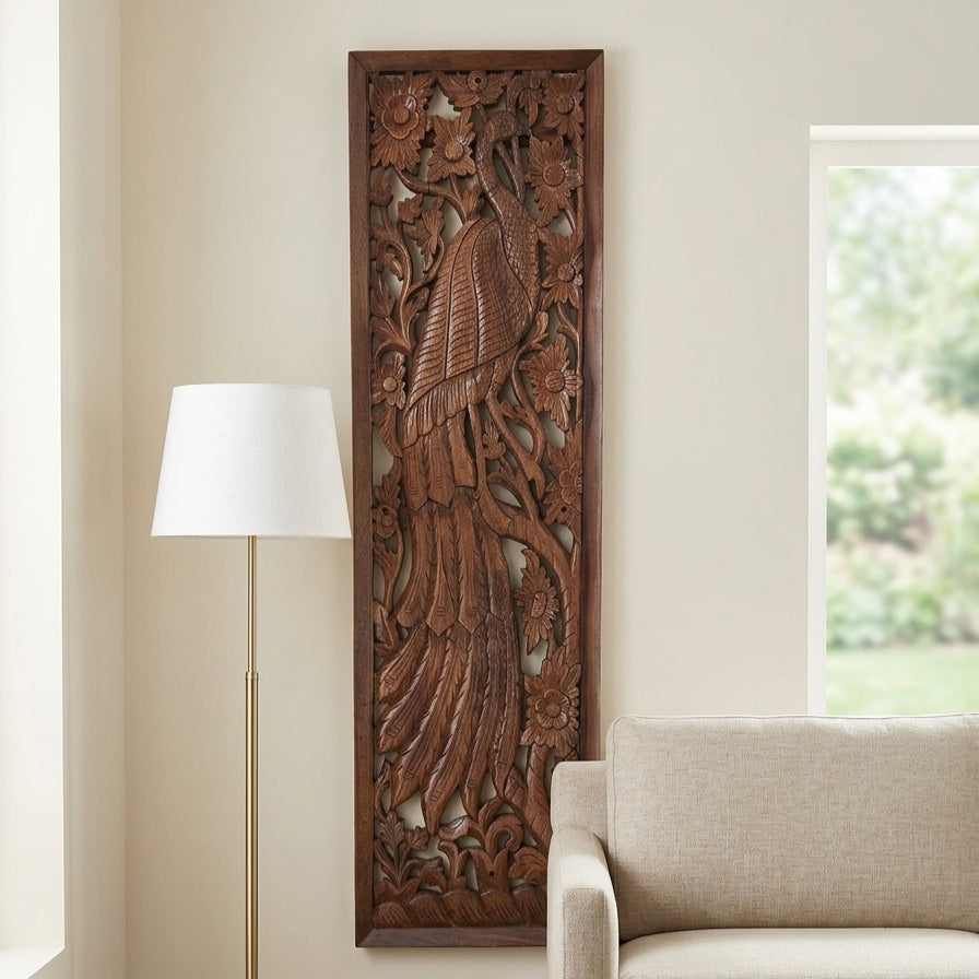 Mayur Vriksha Wall Hanging Panel