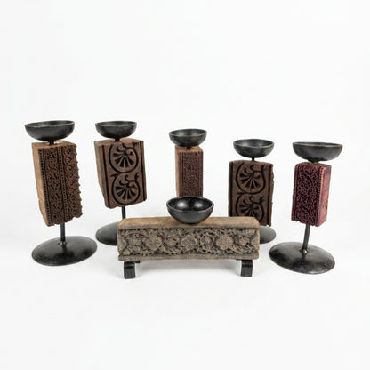 Riwaayat Carved Candle Stands