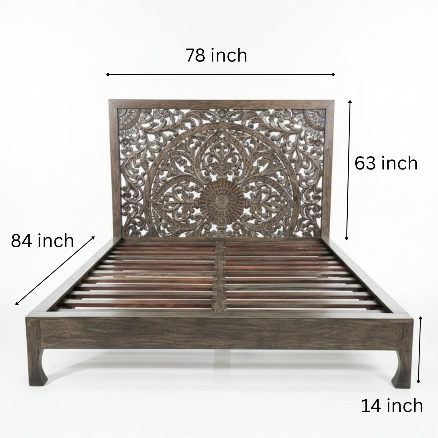 Maharaja Panel Bed image 0
