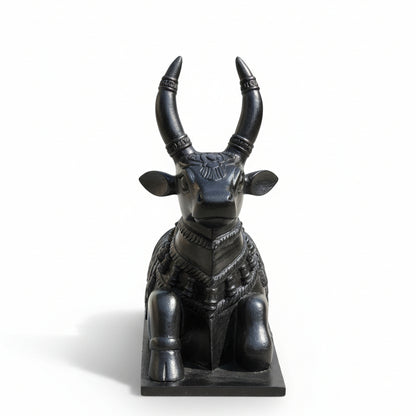 Nandi Carved Wooden Sculpture image 2